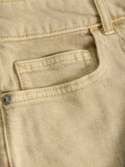 White Stuff Cream Tia Denim Shorts - Image 6 of 6
