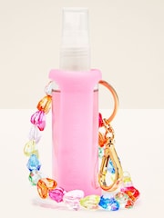 Bath & Body Works Pink Wristlet Hand Sanitizer Spray Holder - Image 1 of 3