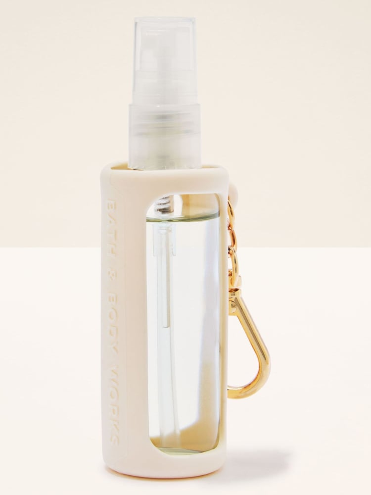 Bath & Body Works Cream Hand Sanitiser Spray Holder - Image 1 of 1 Bath & Body Works Cream Hand Sanitiser Spray Holder - Image 1 of 1