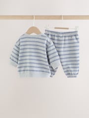 'I Love My Mummy' Grey/Blue Sweatshirt and Joggers Baby Set (0mths-2yrs) - Image 4 of 15
