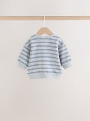 'I Love My Mummy' Grey/Blue Sweatshirt and Joggers Baby Set (0mths-2yrs) - Image 5 of 15
