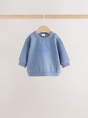 'I Love My Daddy' Blue Sweatshirt and Joggers Baby Set (0mths-2yrs) - Image 2 of 15