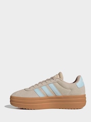 adidas Brown VL Court Bold Trainers - Image 4 of 10