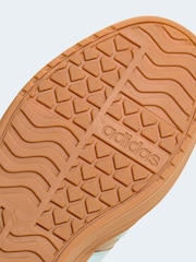 adidas Brown VL Court Bold Trainers - Image 9 of 10
