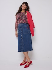 SCAMP & DUDE Natural Paradise Mesh Top - Image 4 of 5