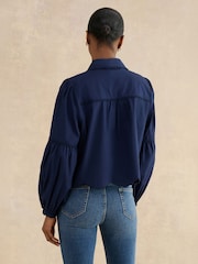 Hobbs Blue Becky Shirt - Image 2 of 4