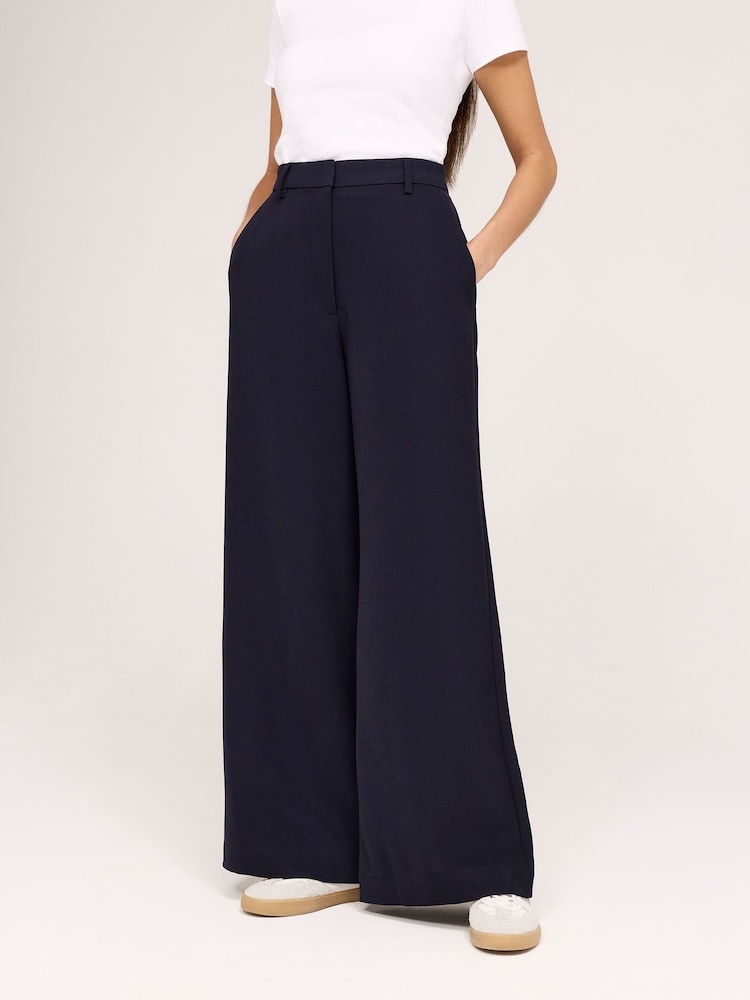 Finery Addie Twill-Hose mit weitem Bein - Bild 1 von 4