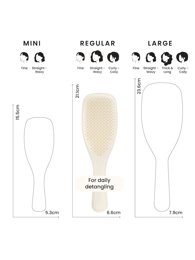 Tangle Teezer Cream The Ultimate Detangler Matte Porcelain - Image 7 of 7