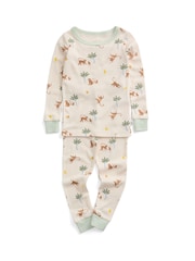 MORI Cream Monkeys Supersoft Pyjamas - Image 3 of 4
