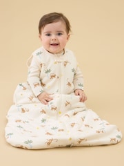 MORI Cream Monkeys Supersoft Sleeping Bag - Image 2 of 5
