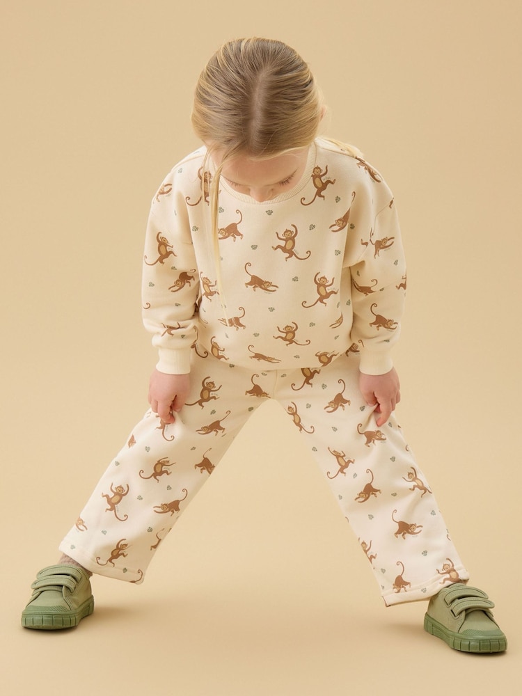 MORI Happy Monkeys Supersoft Joggers - Imaginea 1 din 4