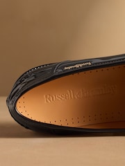 Black Patent - Μοκασίνια Russell & Bromley Chester με φούντες - Εικόνα 7 του 7