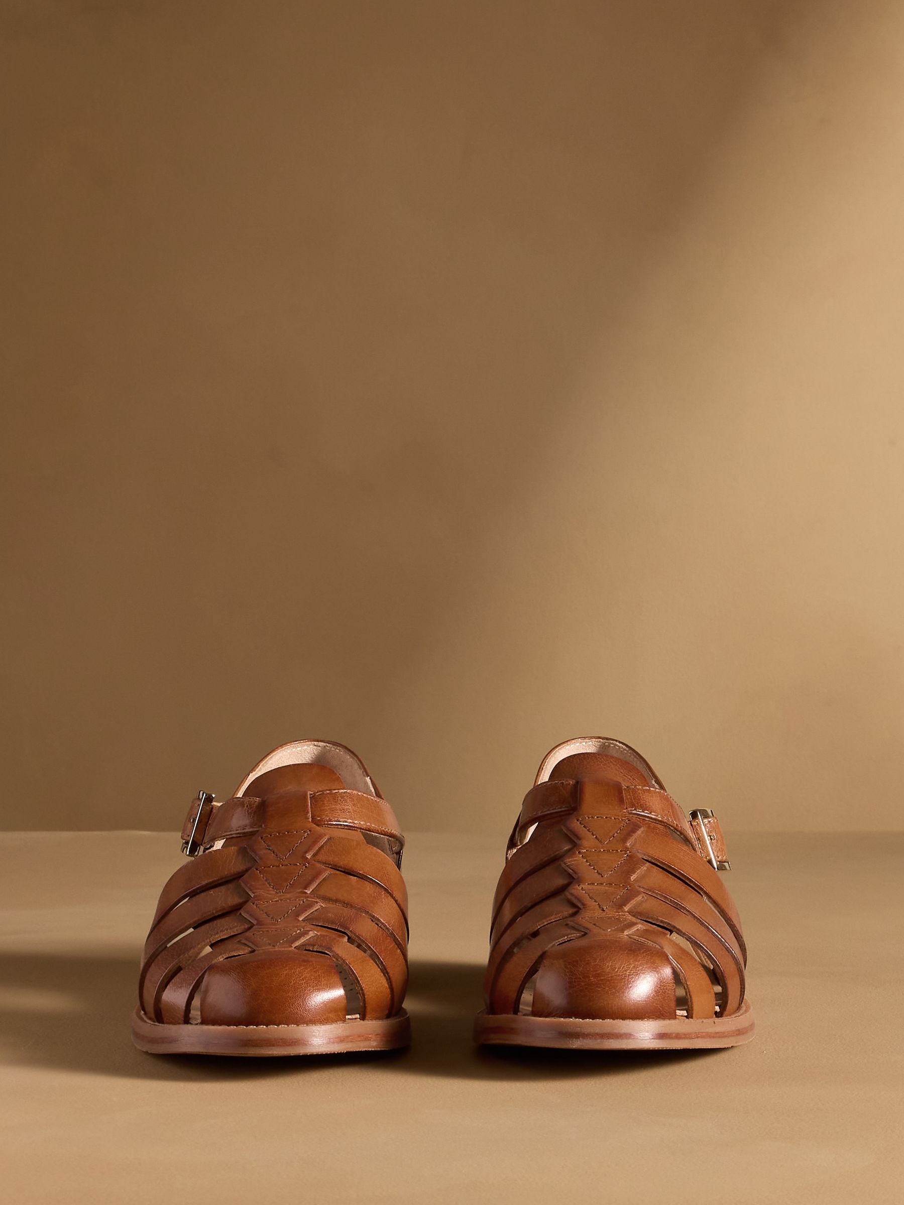 mens brown dress sandals Pedro -- Men's Sling Back Dress Sandal