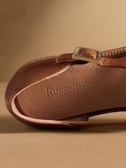 Russell & Bromley Tan Brown Siracuse Fisherman Sandals - Image 5 of 7