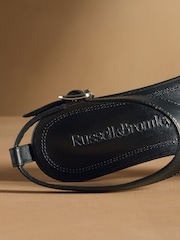 Russell & Bromley Black Edgebold T-Bar Heeled Sandals - Image 5 of 7