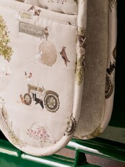 Sophie Allport Neutral Stone Farm Friends Double Oven Gloves - Image 2 of 3