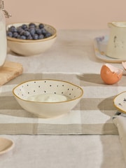 Sophie Allport Natural Chicken Stoneware Nibbles Bowl - Image 1 of 3