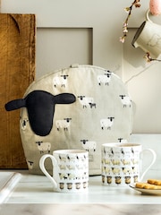 Sophie Allport Grey Sheep Shaped Tea Cosy - Image 1 of 2