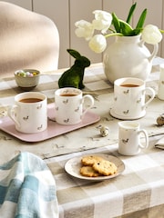 Sophie Allport White Bunny & Seed Mug - Image 1 of 2