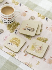 Sophie Allport Set of 4 Farm Friends Coasters - Image 1 sur 3