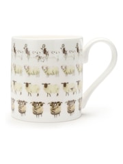 Sophie Allport White Sheep Baa Mug - Image 2 of 2