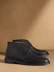 Russell & Bromley Black Chorley Chukka Boots - Image 1 of 7