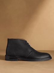 Russell & Bromley Black Chorley Chukka Boots - Image 2 of 7