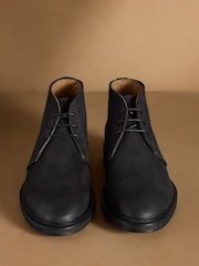 Russell & Bromley Black Chorley Chukka Boots - Image 3 of 7