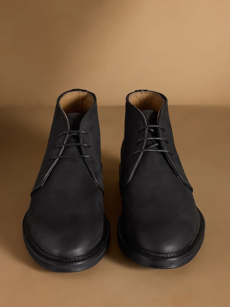 Buy Russell & Bromley Black Chorley Chukka Boots from the  display picture 1