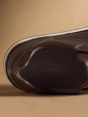 Russell & Bromley Brown San Giusto Oxford Laceless Sneakers - Image 5 of 7