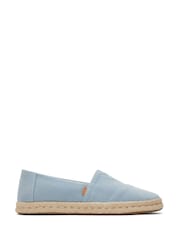 TOMS Blue Alpargata Rope Shoes - Image 1 of 6