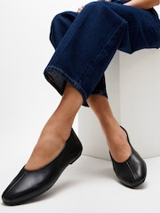 FitFlop Black Delicato High Cut Ballerinas - Image 2 of 6