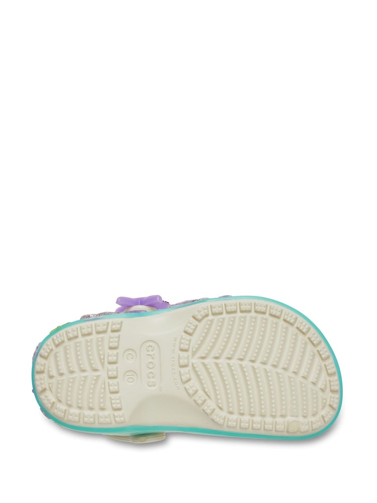 Crocs Cream Classic Sea Sparkle Clogs - Image 6 of 6