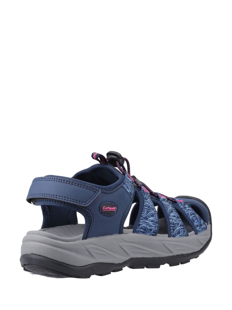 Cotswolds Blue Bibury Sandals - Image 2 of 5 Cotswolds Blue Bibury Sandals - Image 2 of 5