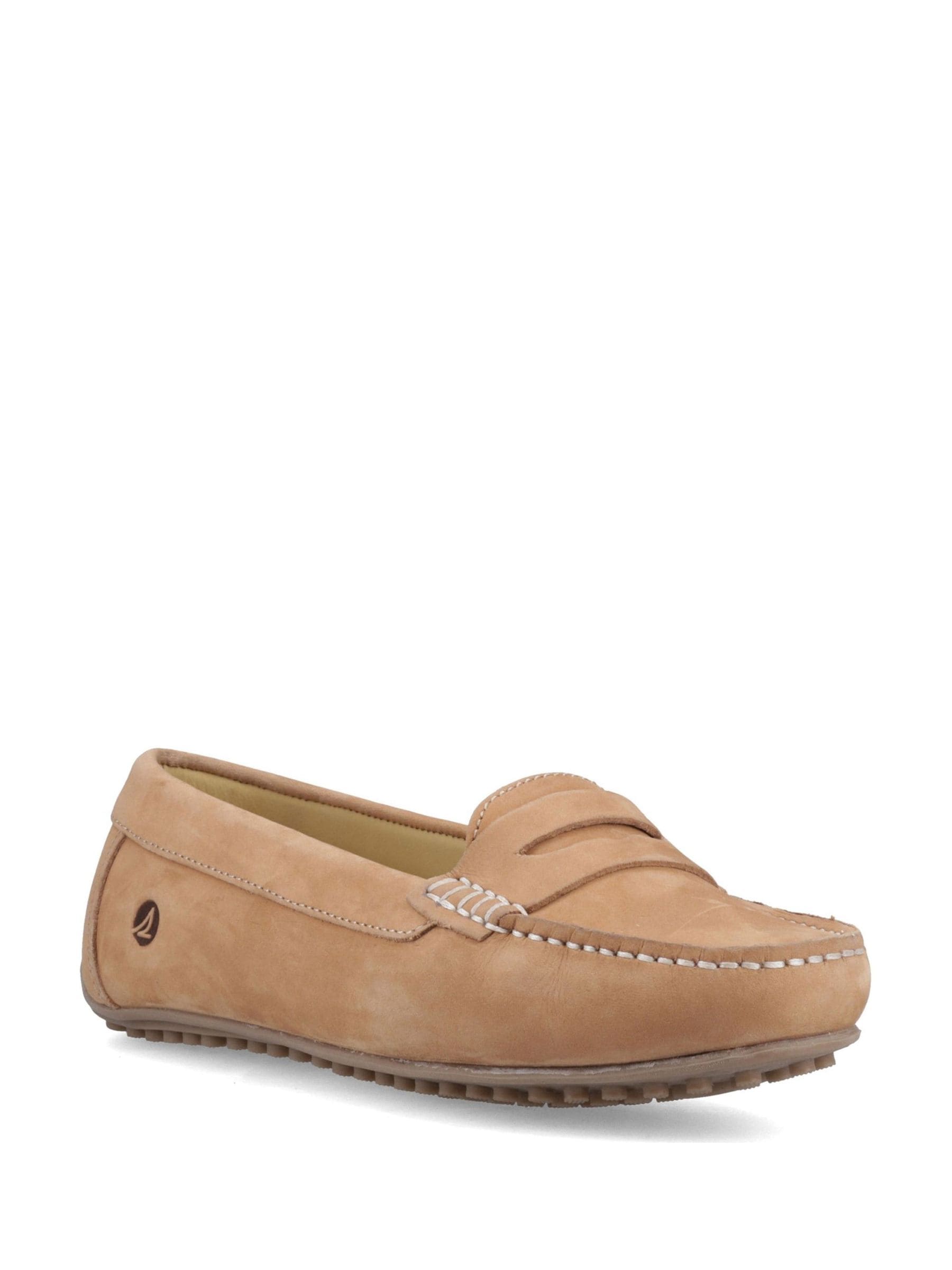 Sperry Topsider Women's Brown Sperry Tubarao Slip On Nubuck Tan Moccasins Shoes - Size 3 - Image 5