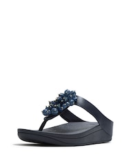 FitFlop Blue Fino Toe-Post Sandals - Image 2 of 3