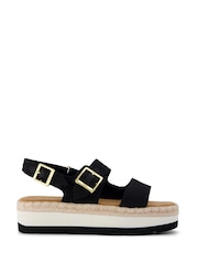 TOMS Black Giana Sandals - Image 3 of 6