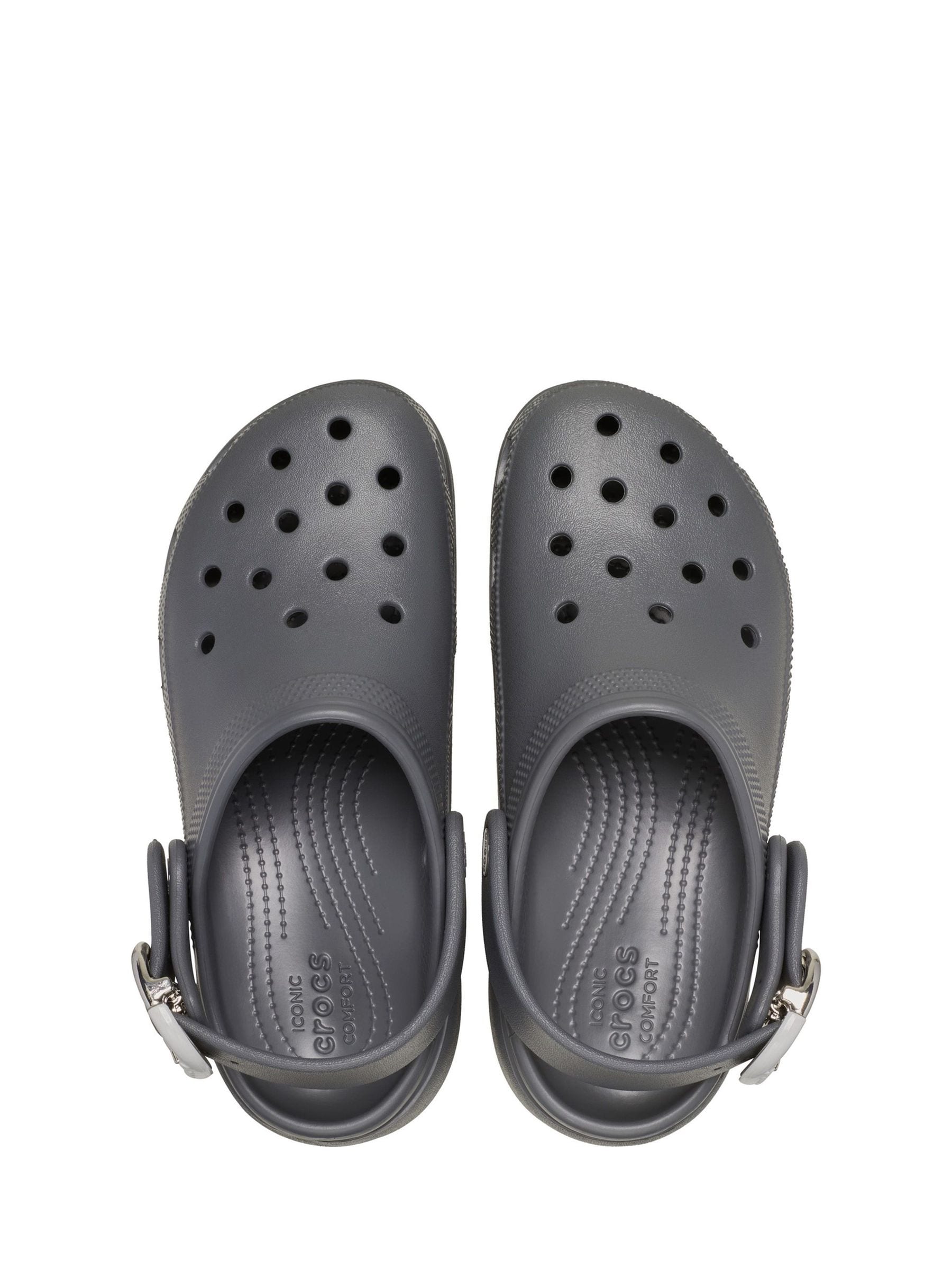 Next：日本 グレー - Crocs クラシック プラットフォーム クロッグ