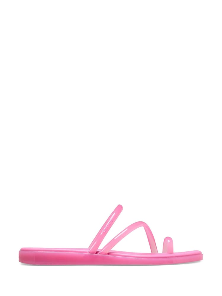 Crocs Pink Miami Jely Toe Loop Sandals - Image 2 of 6