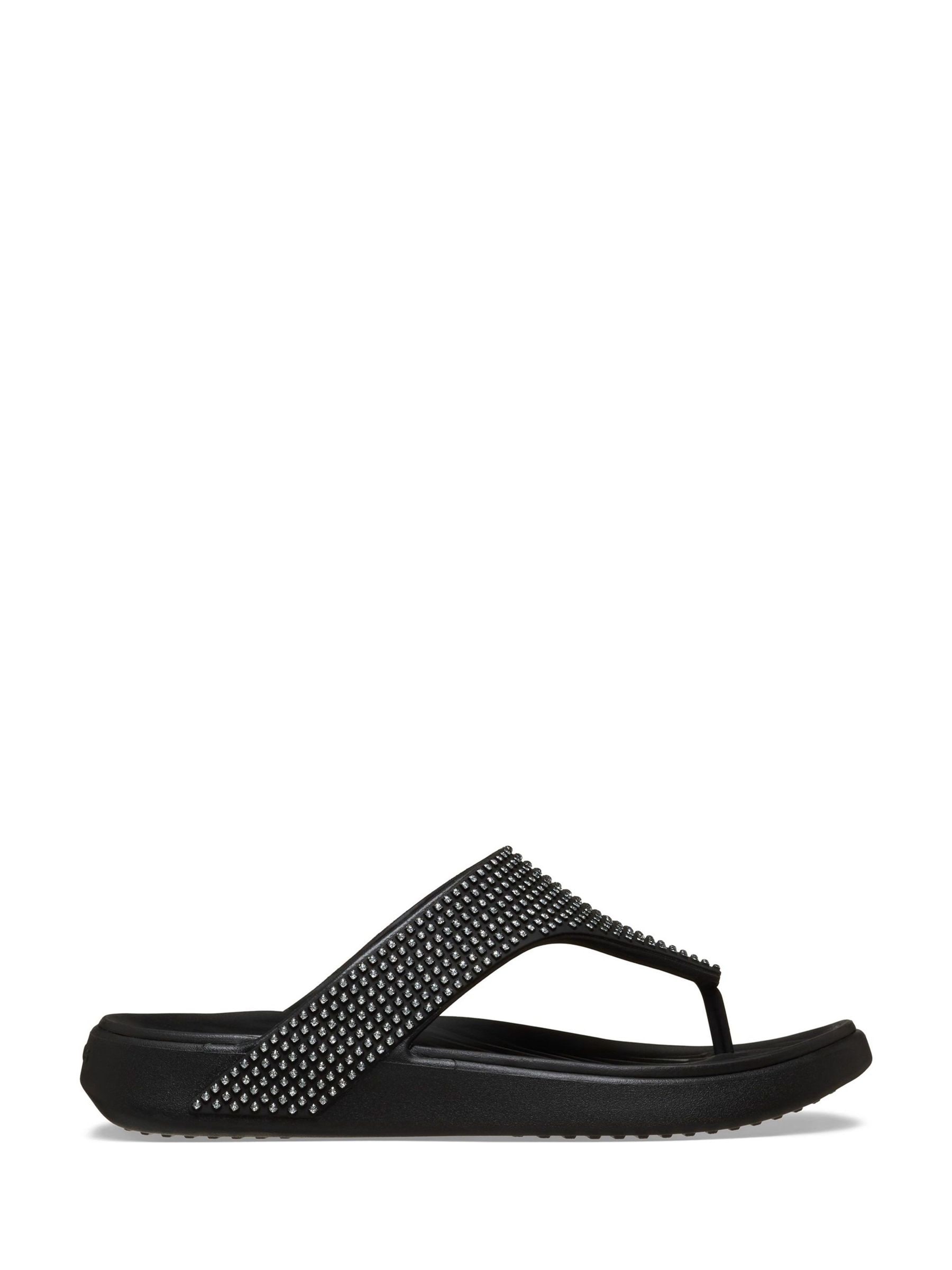 Buy Crocs Black Getaway Triangle Flip Flop Sandals from Next USA