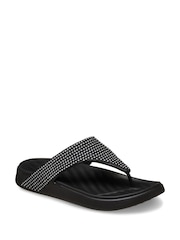 Crocs Black Getaway Triangle Flip Flop Sandals - Image 2 of 6