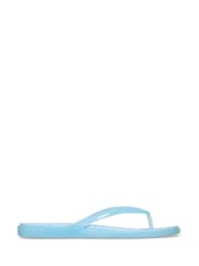 Crocs Blue Miami Round Toe Flip Flop Sandals - Image 2 of 6