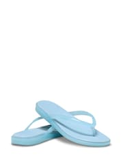 Crocs Blue Miami Round Toe Flip Flop Sandals - Image 3 of 6