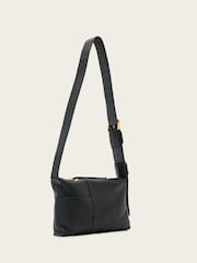 AllSaints Black Alba Zip Cross-Body Bag - Image 2 of 4