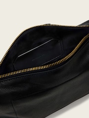 AllSaints Black Alba Zip Cross-Body Bag - Image 4 of 4