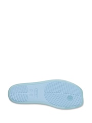 Crocs Blue Miami Jely Toe Loop Sandals - Image 6 of 6
