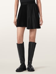 AllSaints Black Jax Mini Skirt - Image 1 of 7