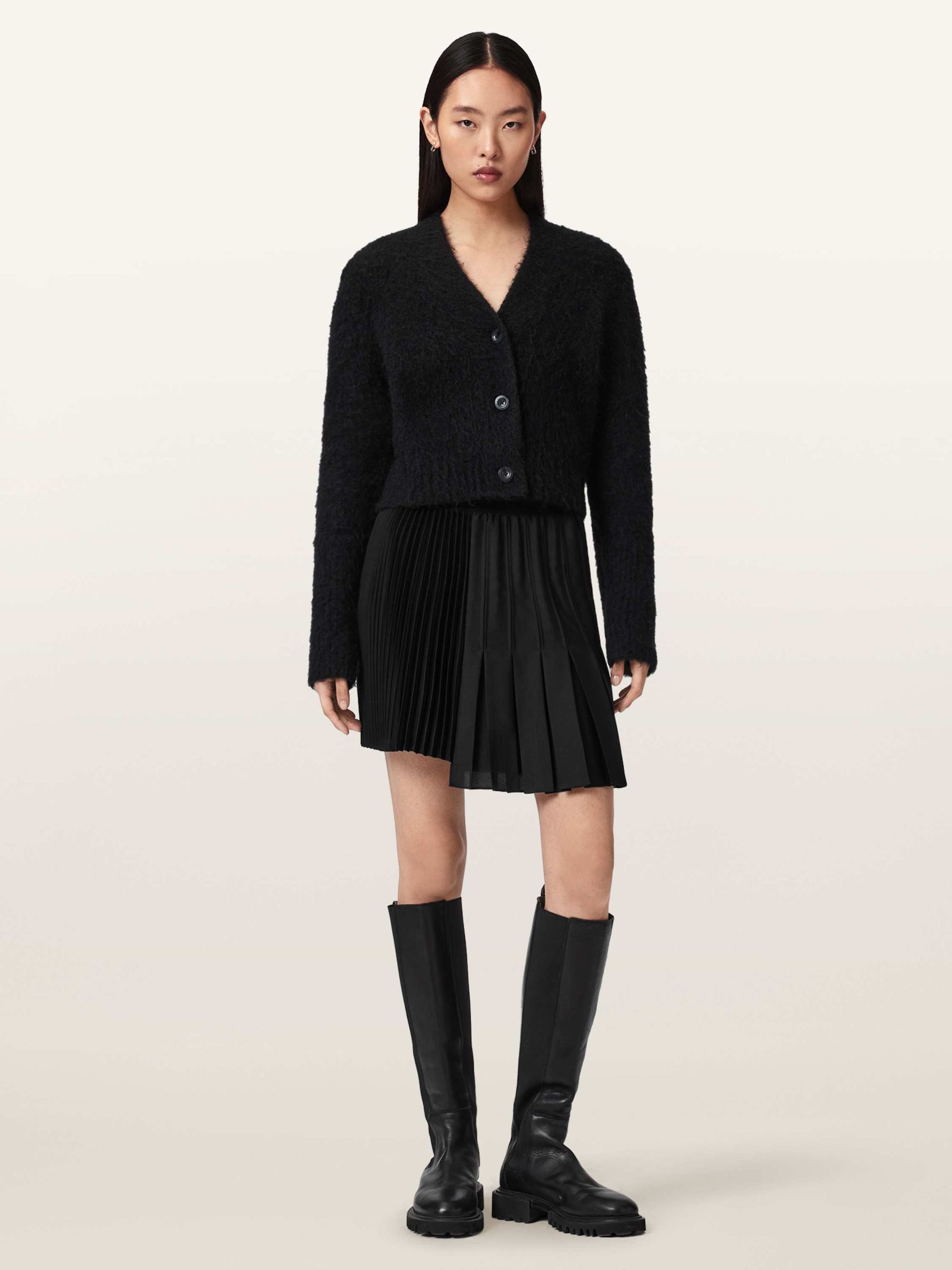 Buy AllSaints Black Jax Mini Skirt from the Next UK online shop