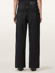 AllSaints Black Aki Crossover Jeans - Image 4 of 7