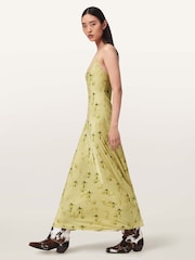 AllSaints Yellow Bryony Dress - Image 2 of 5